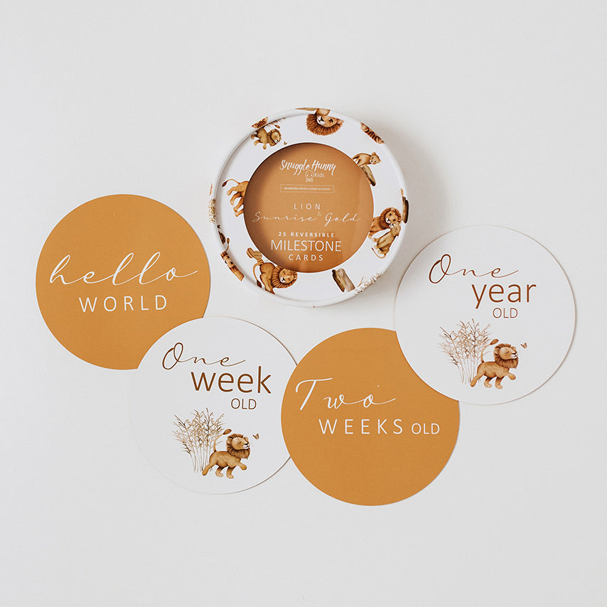 Reversible Milestone Cards
