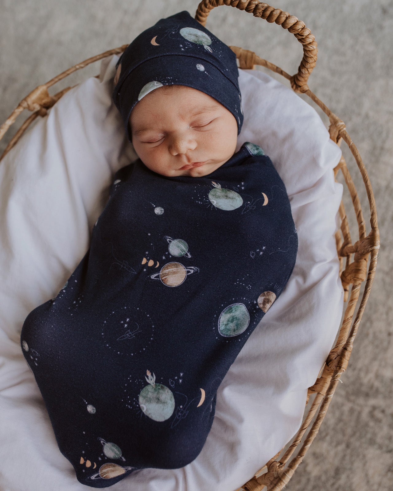 Snuggle Swaddle & Beanie Set