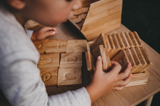 Lowercase Letters Spelling Tiles