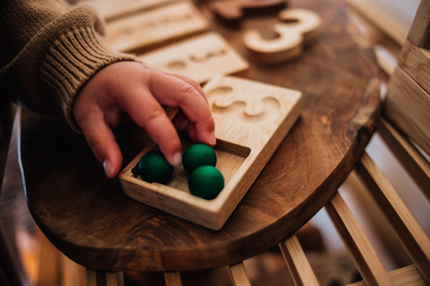 Writing and counting trays