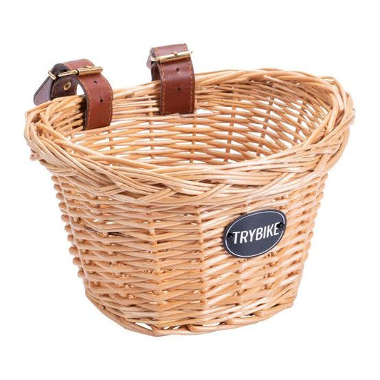 Trybike Vintage Woven Wicker Basket
